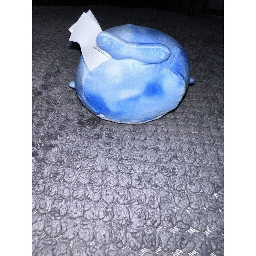 Squishmallow 5” SAMIR Blue Tie Dye Whale Plush Toy Doll Stuffed Animal